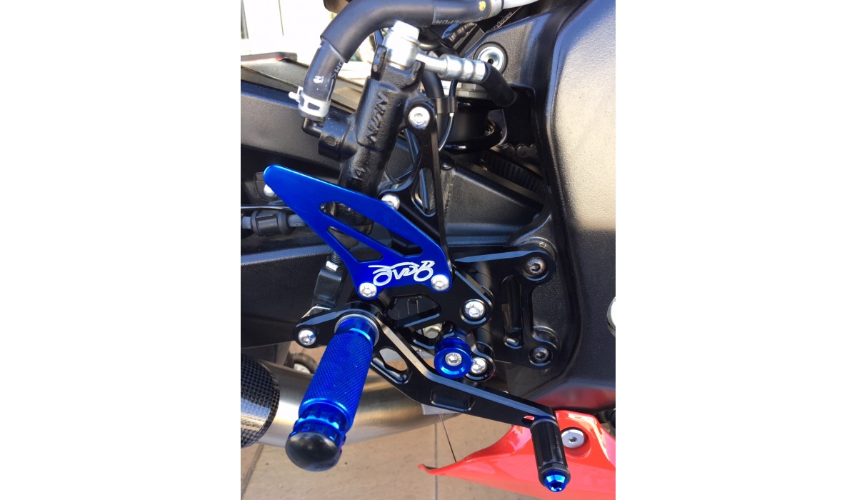 Racing AVDB Rearsets Rear sets / 7 colors SUZUKI GSXR GSXR 1000 1000R