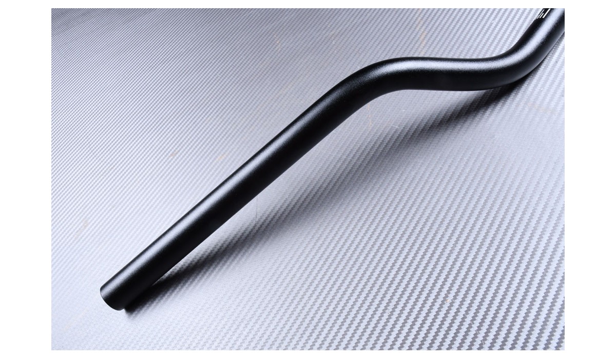 Jeu D'embouts Guidon Bleu Plat - Diamètre 22 Mm - Universel Moto, Scooter, Quad - Neuf