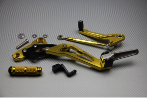 Estriberas retrasadas regulables HONDA MSX / GROM 125 X - X