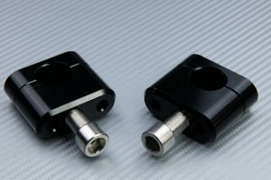 Pair of Universal Risers Adjustment for 22mm Handlebars