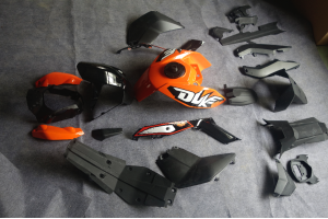 Carénage complet KTM DUKE 125 / 200 / 390 2011 - 2016