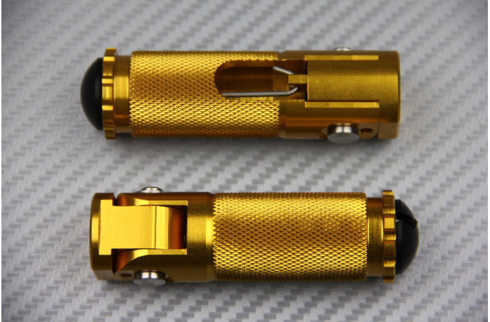 Pair of Foldable Rearsets Footpegs