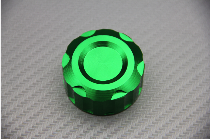 Anodised Rear Brake or Clutch Fluid Reservoir Cap for Numerous Motorcycle Models