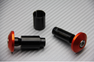 Pair of Handlebar Caps - Flat Design