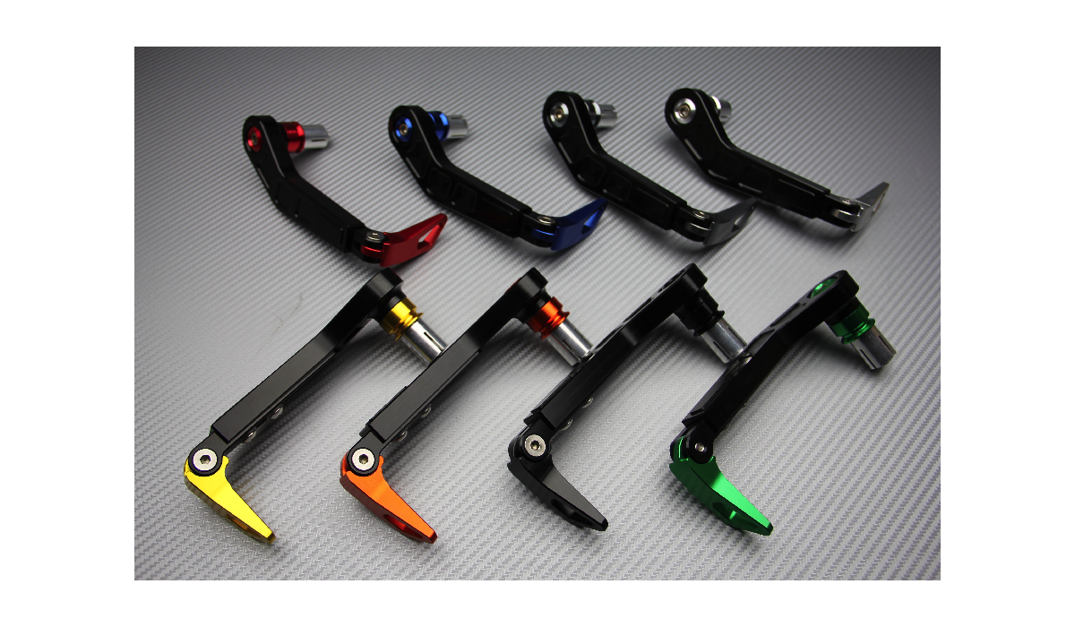 Coppia Di Leve Freno E Frizione Accossato Per SUZUKI UX SIXTEEN 125 (2008-2011) - Ricambio OEM In Materiale Di Alta Qualità