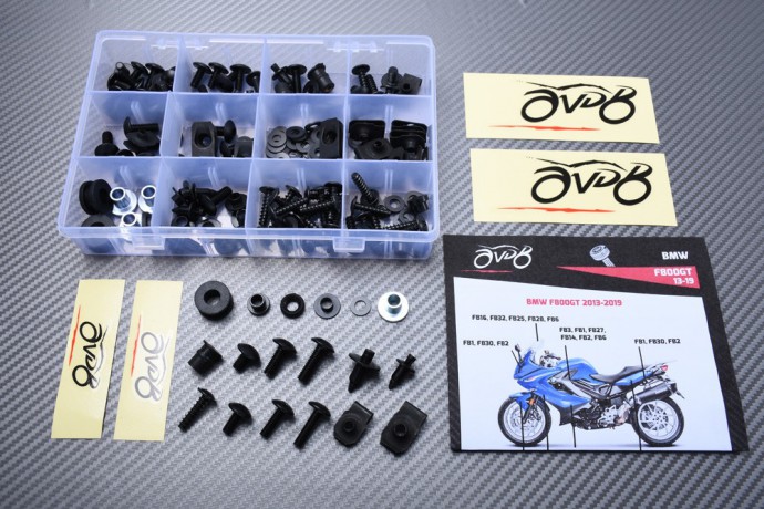 AVDB Specific Hardware / Complete Bolts & Screws Fairing Kit for BMW F800GT 2013 - 2019