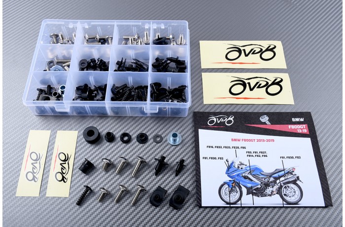 Kit de tornillos AVDB especifico para carenados BMW F800GT 2013 - 2019