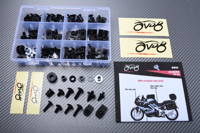Spezifischer Schraubensatz AVDB für Verkleidungen BMW K1200RS 1996 - 2005