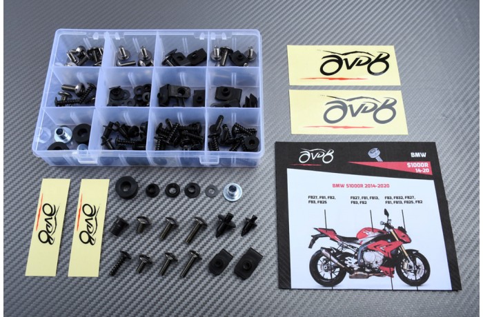 AVDB Specific Hardware / Complete Bolts & Screws Fairing Kit for BMW S1000R 2014 - 2020