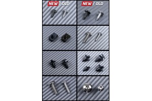 Kit de tornillos AVDB especifico para carenados BMW K1300R 2009 - 2015
