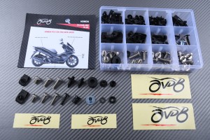 Kit de visserie AVDB spécifique pour carénages HONDA PCX 125 / 150 2015 - 2020