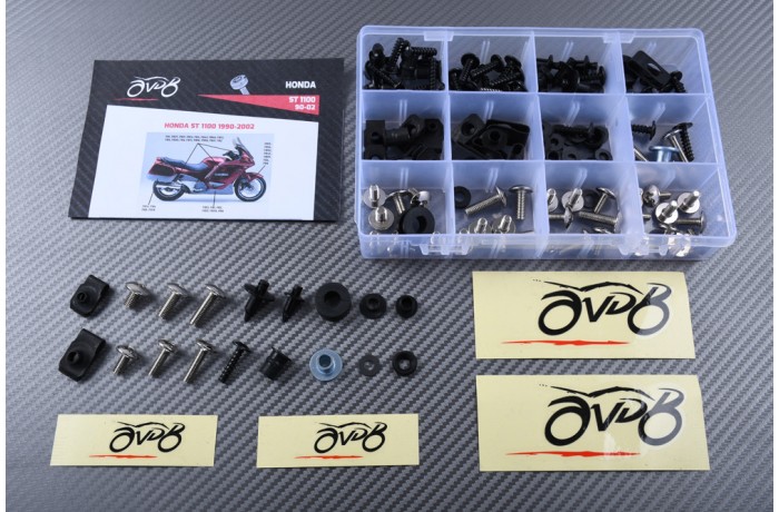 AVDB Specific Hardware / Complete Bolts & Screws Fairing Kit for HONDA PAN EUROPEAN ST 1100 1990 - 2002