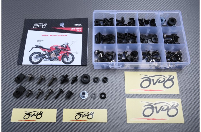 AVDB Specific Hardware / Complete Bolts & Screws Fairing Kit for AVDB HONDA CBR 650F 2014 - 2018