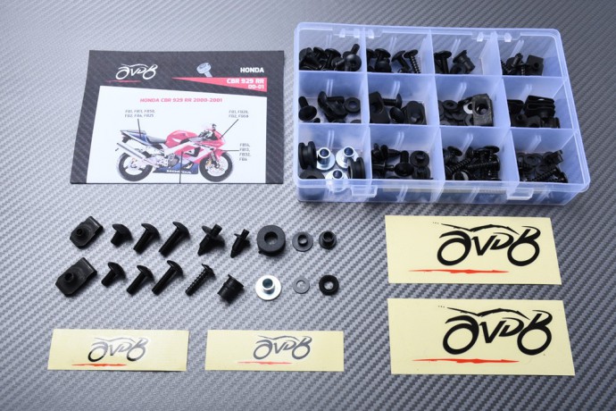 Kit de tornillos AVDB especifico para carenados HONDA CBR 900 / 929 RR 2000 - 2001