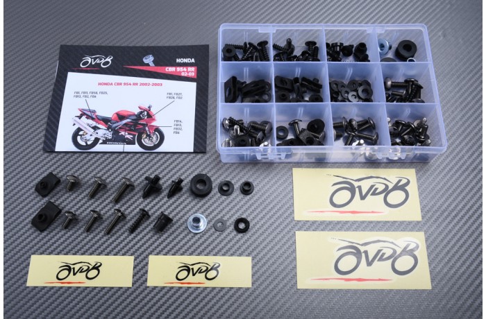 Kit de tornillos AVDB especifico para carenados HONDA CBR 900 / 954 RR 2002 - 2003