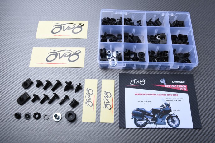 Kit Viti AVDB Per Carenatura FZR 1000 1987-1996 - In Alluminio, Completo E Resistente - Foto 10