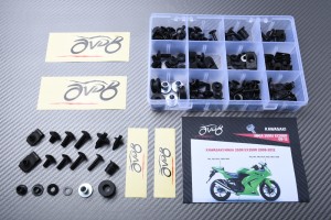 AVDB Specific Hardware / Complete Bolts & Screws Fairing Kit for KAWASAKI NINJA 250 R 2008 - 2012