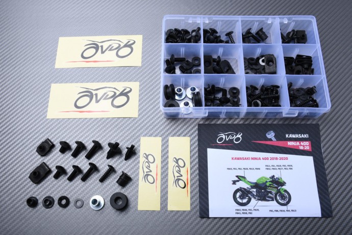 Kit viti AVDB specifico per Carena KAWASAKI NINJA 400 R 2018 - 2023