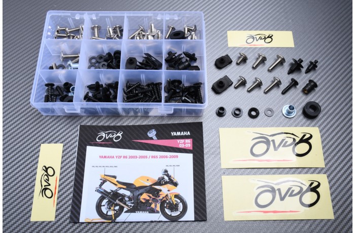 Kit viti AVDB specifico per Carena YAMAHA YZF R6 2003 - 2005