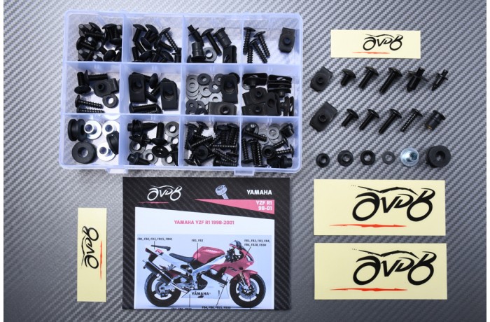 Kit viti AVDB specifico per Carena YAMAHA YZF R1 1998 - 2001