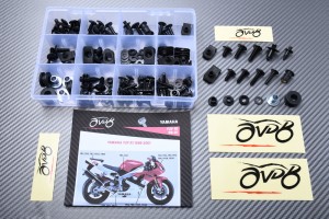 Kit de visserie AVDB spécifique pour carénages YAMAHA YZF R1 1998 - 2001