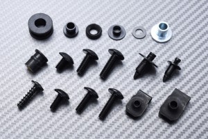 Kit de visserie AVDB spécifique pour carénages YAMAHA YZF R1 1998 - 2001