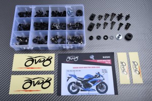 Kit de visserie AVDB spécifique pour carénages SUZUKI GSXR 600 750 2008 - 2010