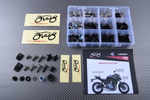 AVDB complementary Hardware / Bolts & Screws Kit for Fairing KAWASAKI Z650 2017 - 2024