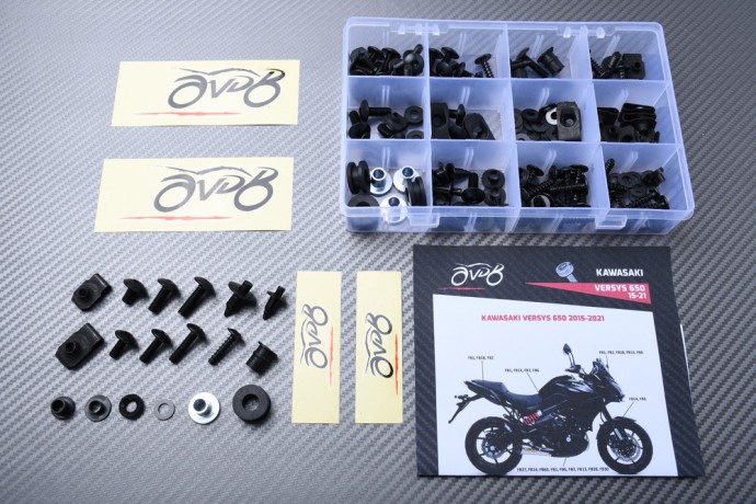 Kit de tornillos AVDB complementario para carenados KAWASAKI VERSYS 650 2015 - 2021