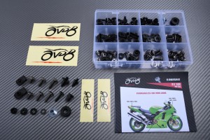 Kit de visserie AVDB spécifique pour carénages KAWASAKI ZX12R 1999 - 2006