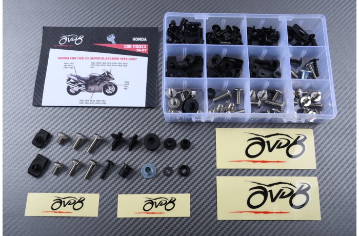 Kit viti AVDB specifico per Carena HONDA CBR 1100 XX 1997 - 2007