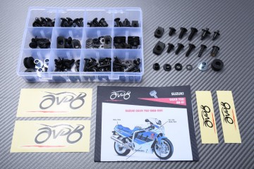 Kit de tornillos AVDB complementario para carenados SUZUKI GSXR 750 1988 - 1991