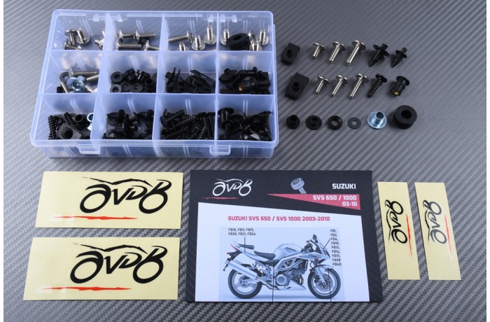 Kit Durites De Frein Suzuki Sv1000s Faired Model 2003-2007 Montage En Pont 3 Dur 3666348649539