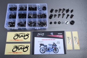 Kit de tornillos AVDB complementario para carenados SUZUKI GSXR 1000 2001 - 2002