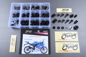 Kit de visserie AVDB spécifique pour carénages YAMAHA YZF R125 2008 - 2020