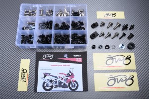 AVDB complementary Hardware / Bolts & Screws Kit for Fairing YAMAHA YZF R6 1999 - 2002