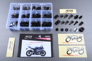 Spezifischer Schraubensatz AVDB für Verkleidungen YAMAHA YZF R6 2006 - 2007