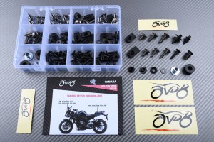 Kit de visserie AVDB spécifique pour carénages YAMAHA FZ1 FAZER 1000 2006 - 2015