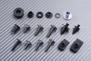 AVDB complementary Hardware / Bolts & Screws Kit for Fairing YAMAHA FZ1 FAZER 1000 2006 - 2015