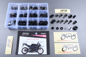 Kit de visserie AVDB spécifique pour carénages YAMAHA YZF R1 2004 - 2006