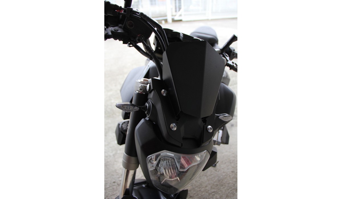 Anodised Aluminium Windshield for YAMAHA MT07 FZ07 2014 - 2017 - AVDB ...