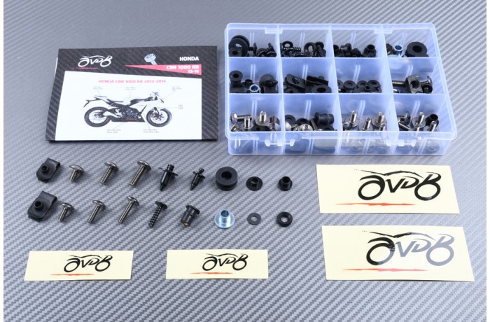 AVDB complementary Hardware / Bolts & Screws Kit for Fairing HONDA CBR 1000 RR 2012 - 2016