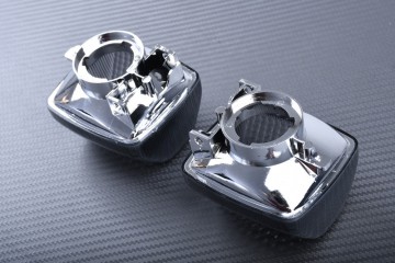 Pareja de cristales intermitentes delanteros HONDA CBR 600 F2 / 900RR / VFR 400 750 / NTV 650 / CB 350 400 450 / XBR 500