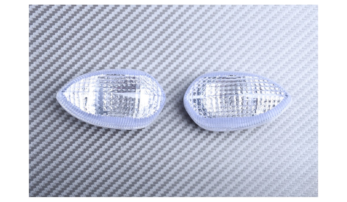 Clignotants Avant Fumés/chromés Pour Yamaha T-Max 500 (2008-2011) - Homologués CE, Installation Facile