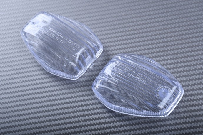 Pair of Rear Turn Signals Lenses HONDA CBR 600 F FS RR / 954 / 1000 RR / 1100XX / VTR / HORNET / CB1000R / TRANSALP