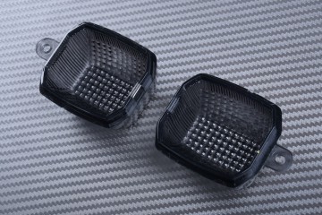 Pareja de cristales intermitentes traseros KAWASAKI ZX6R ZX7R ZX9R 1994 - 2002 / ZXR 400 750 / ZZR 250
