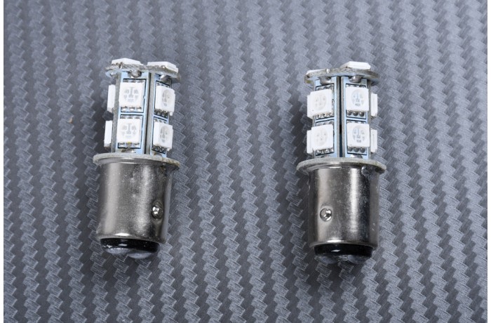 13 LED Lampen mit Sockel für Blinker