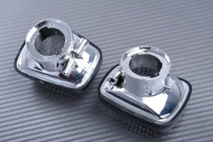 Paire de caches clignotants arrière SUZUKI GSXR 600 750 SRAD / TLS / TLR / SV 650 / GSXF 600 750 / GS500 / GSX 750