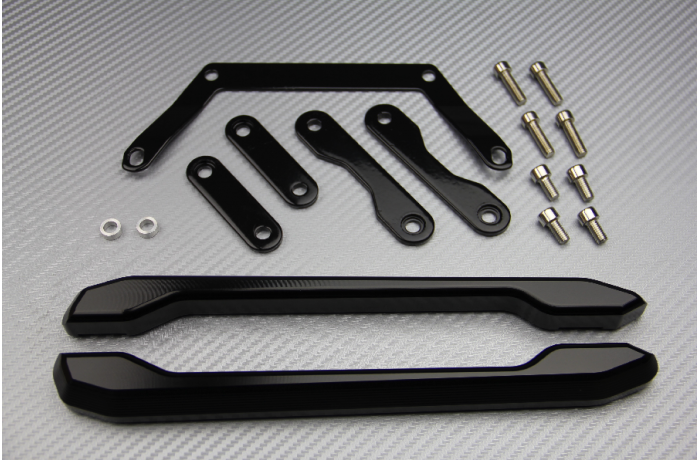 Maniglie passeggero posteriore in alluminio anodizzato YAMAHA MT09 13/ 16