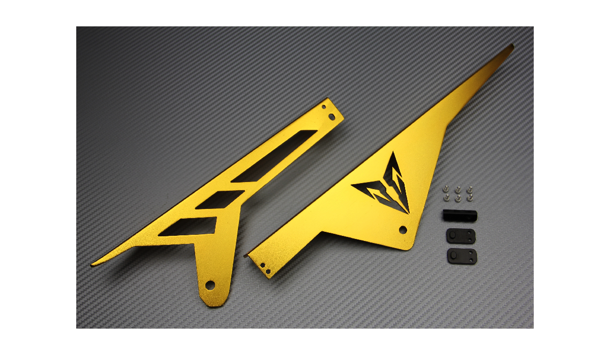 Anodised Aluminum Chain Guard YAMAHA MT09 / TRACER / XSR 900 2013